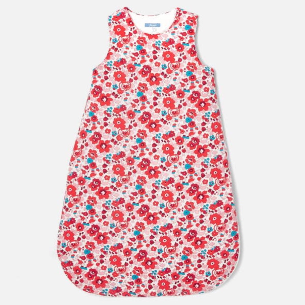 Jacadi Baby Liberty Floral Print Sleeping Bag - Size 0-6M